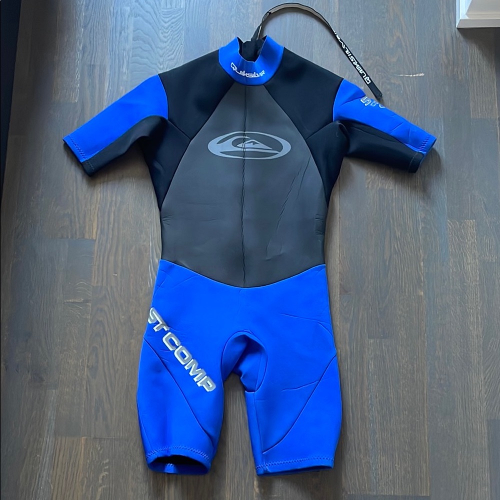 Quiksilver Shorty Wetsuit (Blue/Black) Men's Large
